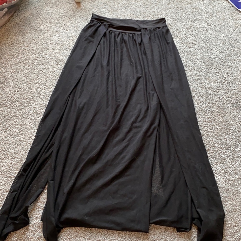 Black swim  cover up